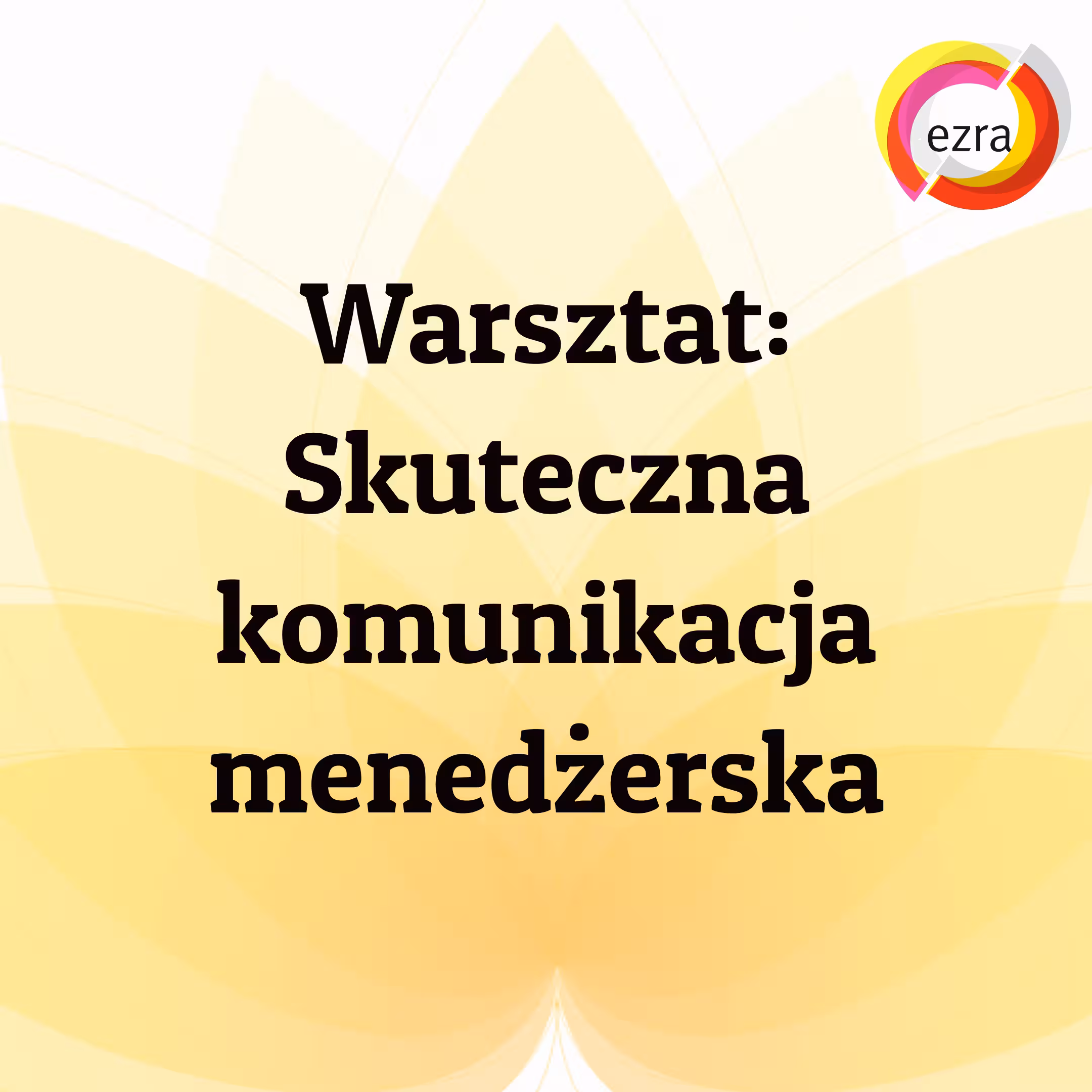 Baner produktu o nazwie Szkolenie Skuteczna komunikacja menadżerska