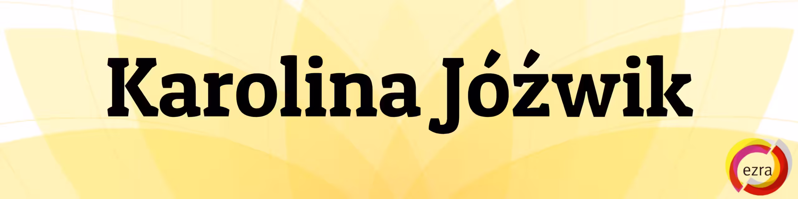 _EZRA UKSW Psycholog Karolina Jóźwik