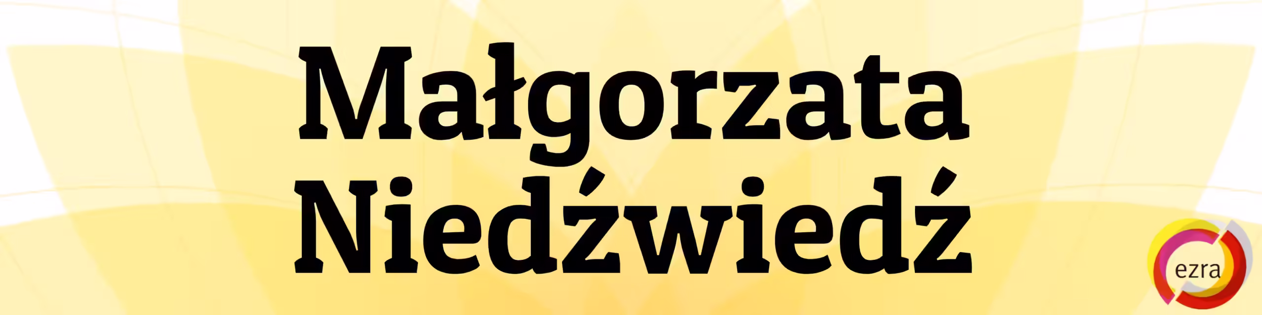 _EZRA UKSW Psycholog Małgorzata Niedźwiedź
