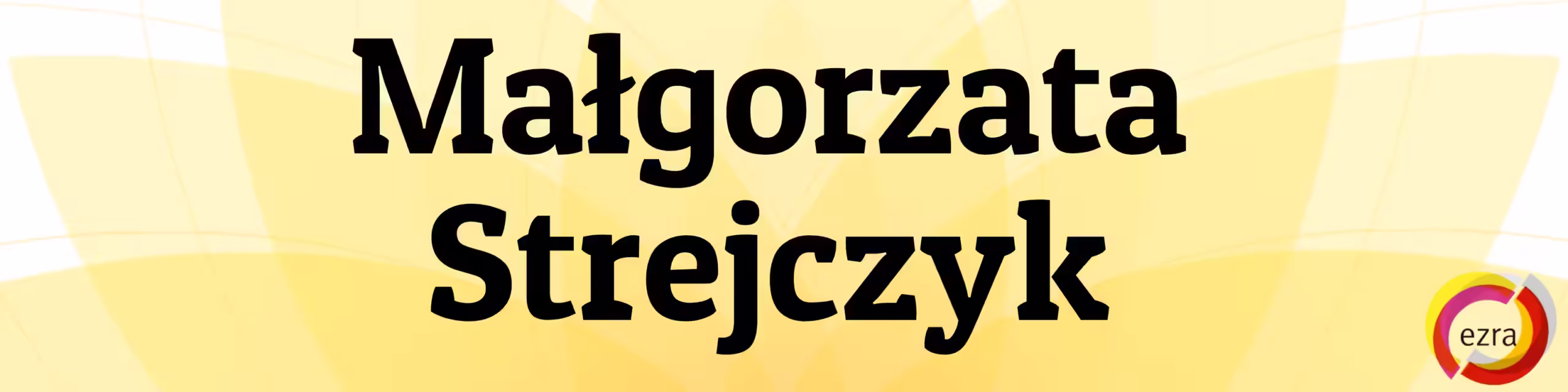 _EZRA UKSW Psycholog Małgorzata Strejczyk