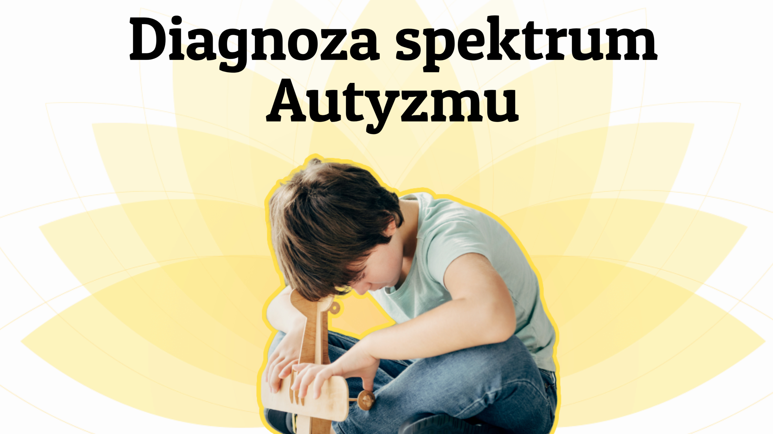 mały chłopczyk w spektrum autyzmu w trakcie diagnozy